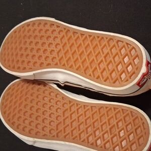 Converse Kids White and Brown Sneakers